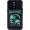 Adult Swim Rick and Morty Neon Skulls iPhone 15 Pro Waterproof Case